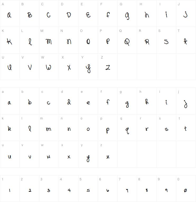 DJB Pinky Swear字体