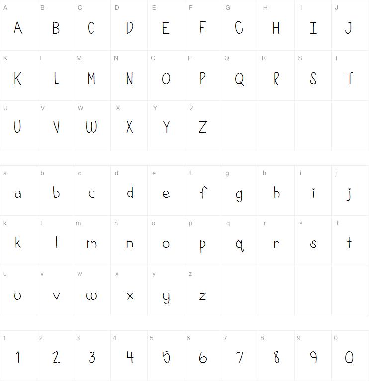 DJB This is My Life字体