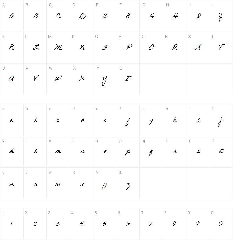 DJB This Moment字体