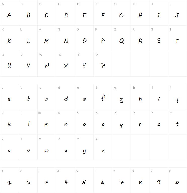 Domestic Manners字体