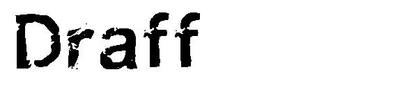 Draff字体
