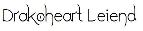Drakoheart Leiend字体