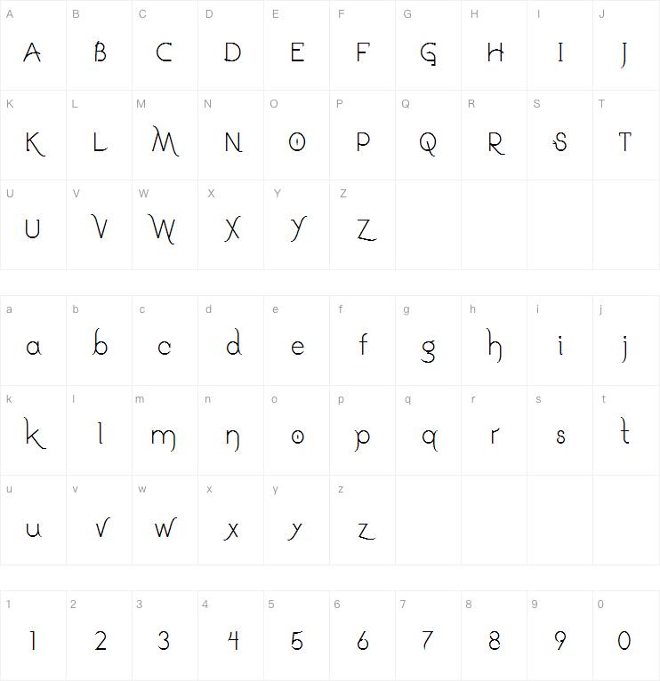 Drakoheart Leiend字体