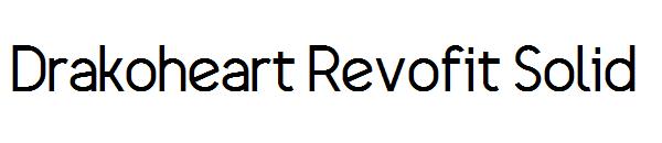 Drakoheart Revofit Solid字体