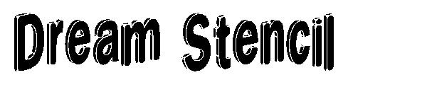 Dream Stencil字体