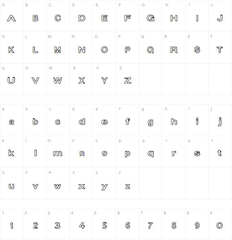 Drop Inside字体