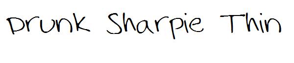 Drunk Sharpie Thin