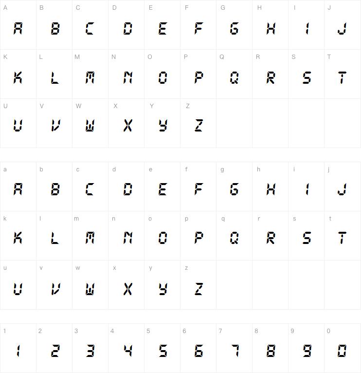 DS-Digital字体