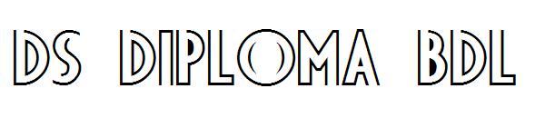 DS Diploma BDL字体