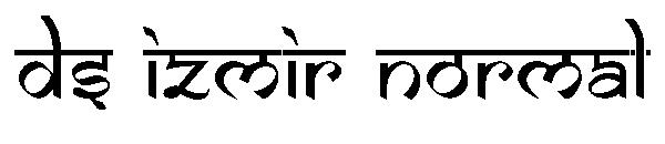 DS Izmir Normal字体