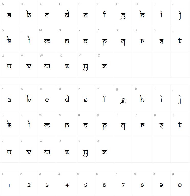 DS Izmir Normal字体