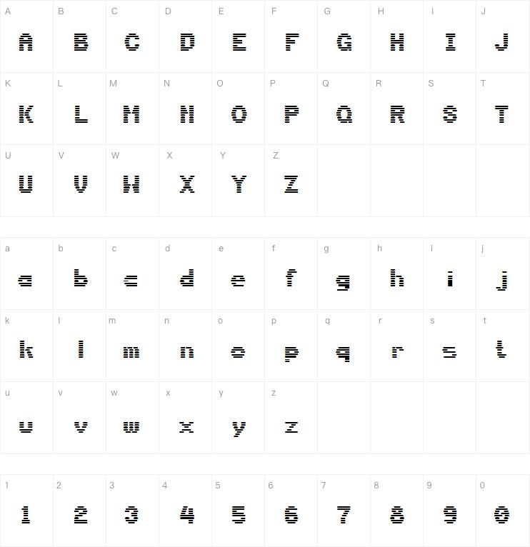 DS Terminal字体