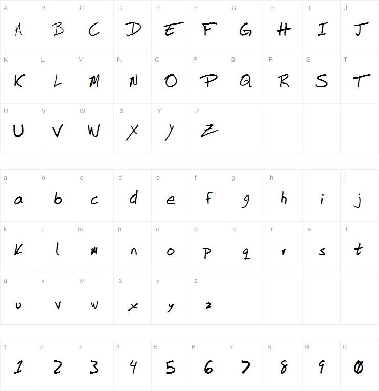 Dunton Writing字体