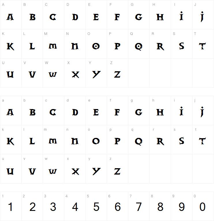 Dwarven Stonecraft字体