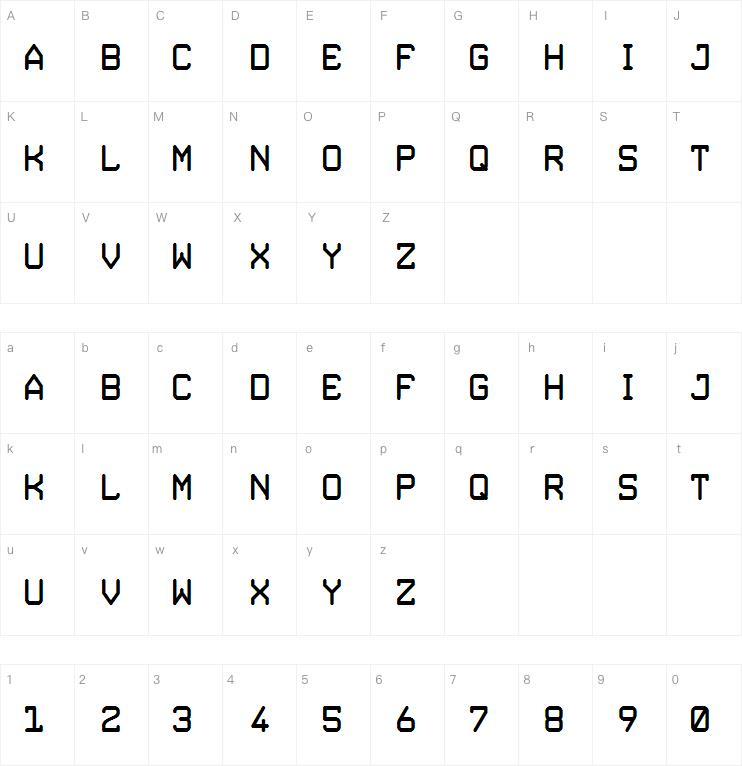 Dylova5tuff字体
