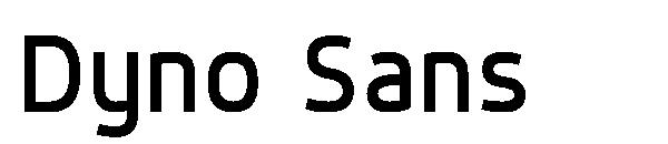 Dyno Sans字体