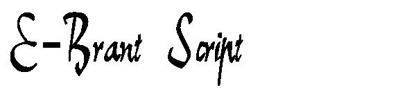 E-Brant Script