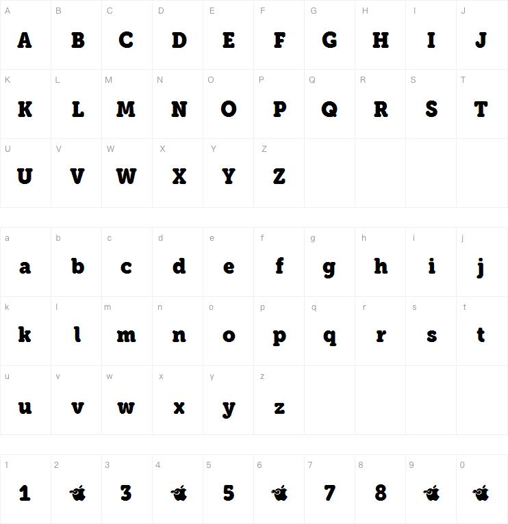 Eacologica Round Slab字体
