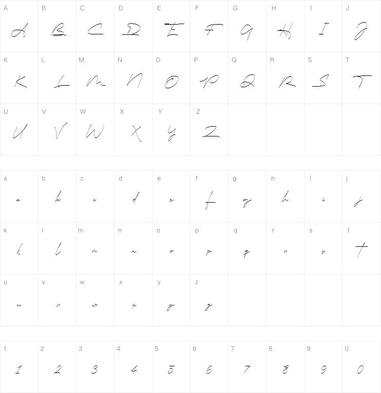 East liberty signature字体