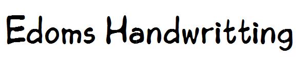 Edoms Handwritting