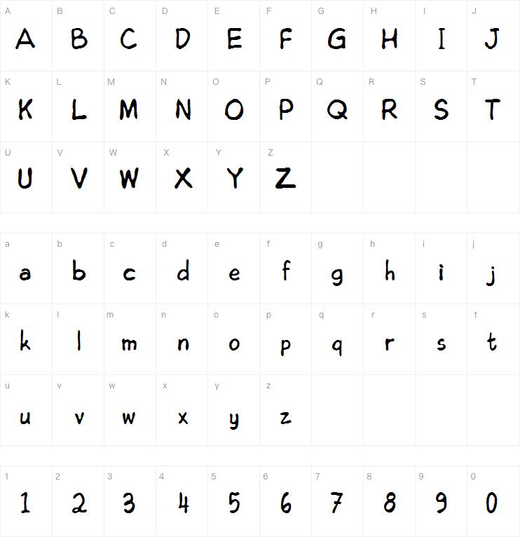 Edoms Handwritting字体
