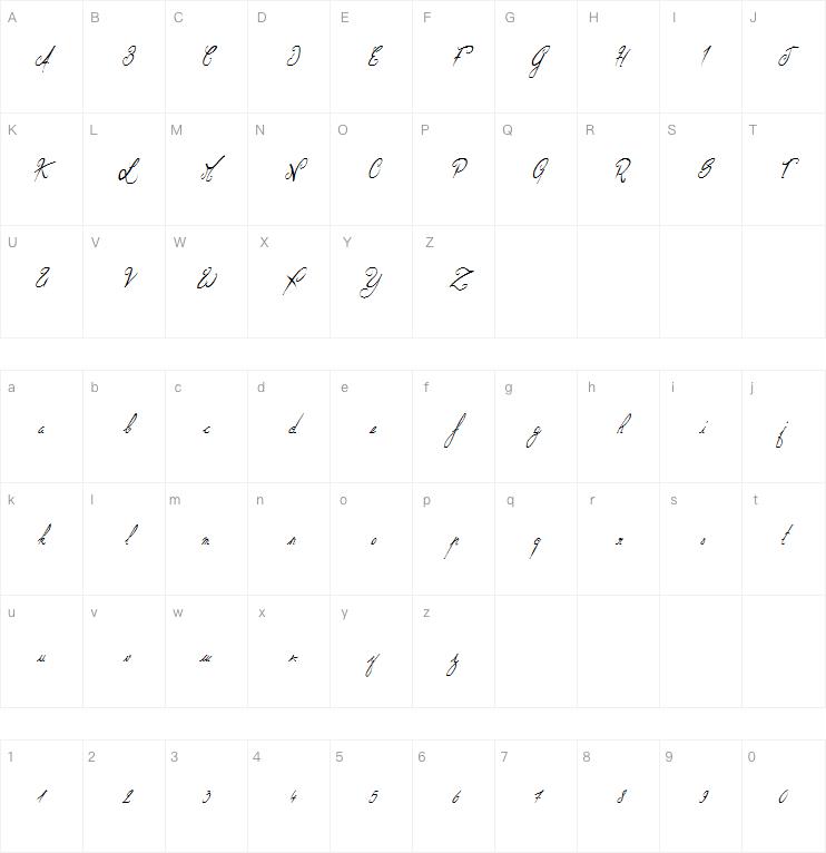Elegant Dragon字体