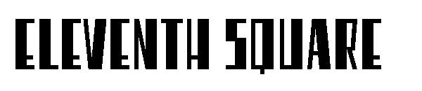 Eleventh Square字体