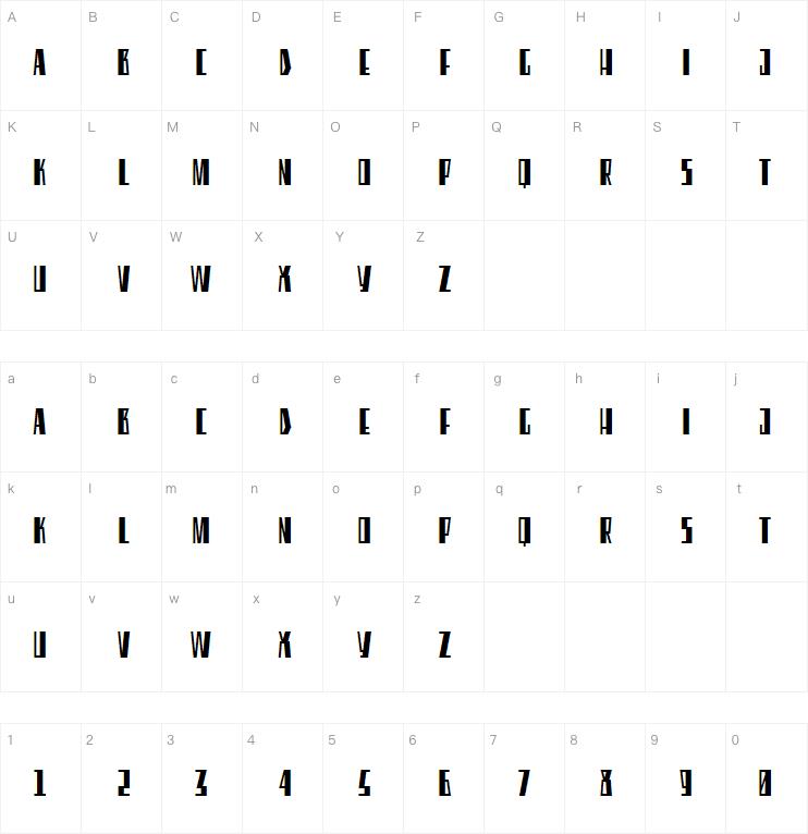 Eleventh Square字体
