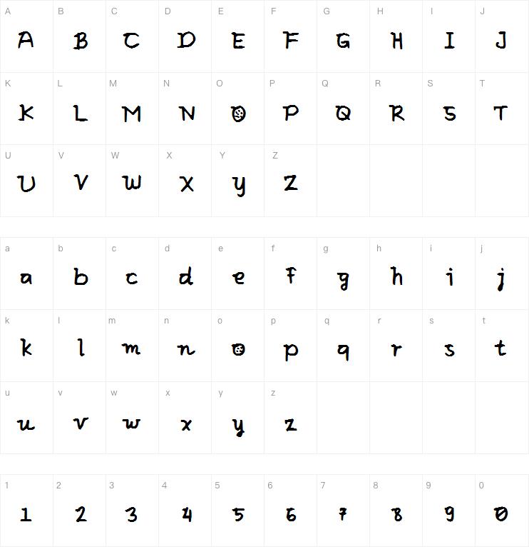 Elic Loves Biscuit字体