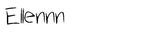 Ellennn字体