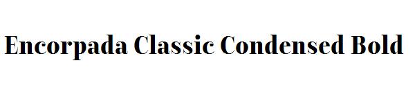 Encorpada Classic Condensed Bold
