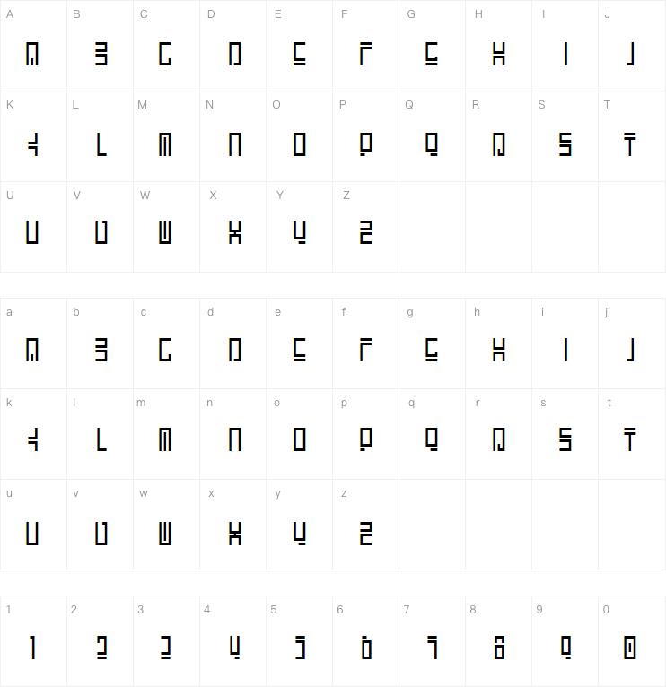 Encrypted Wallpaper字体