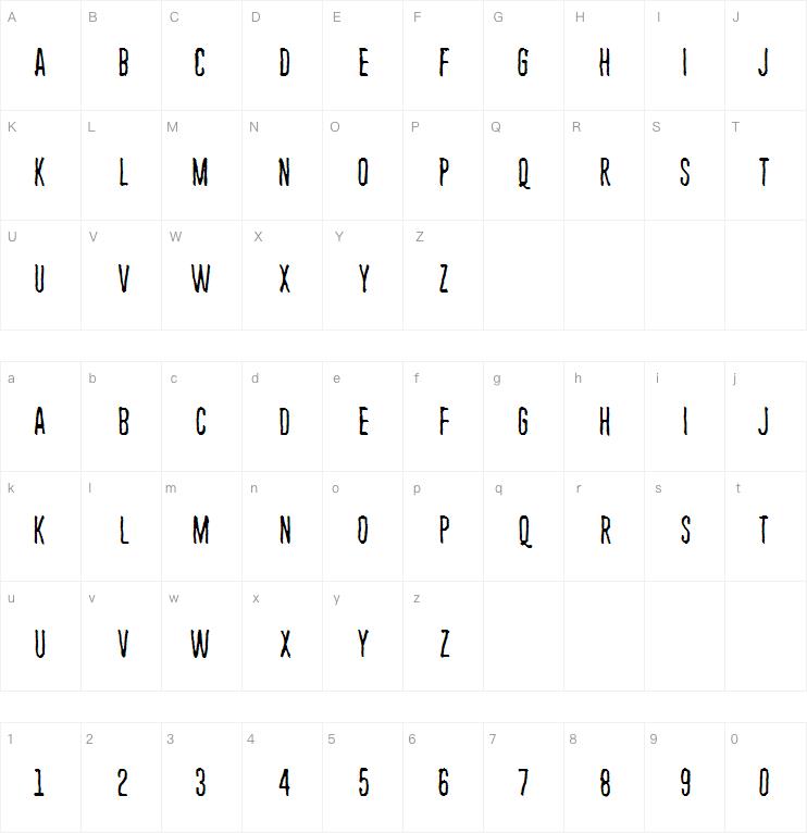 Endless heartache字体
