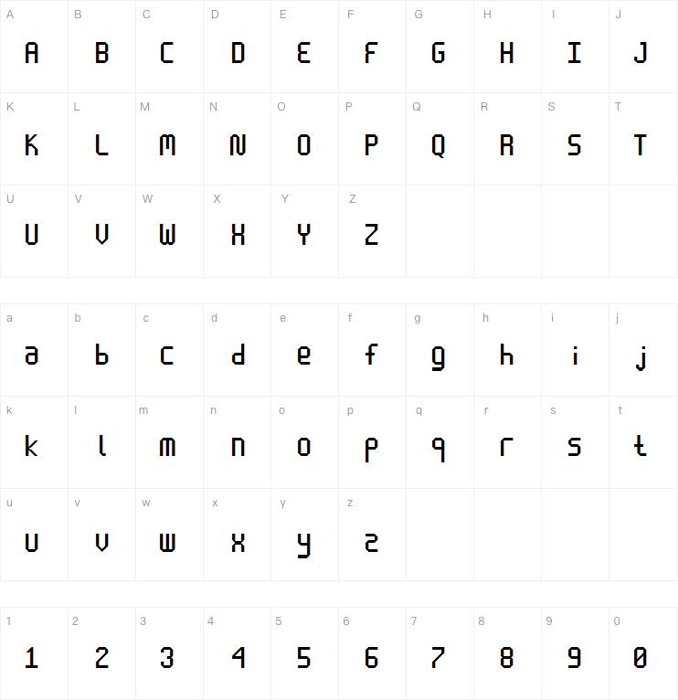 Enlatique字体