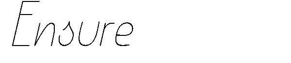 Ensure