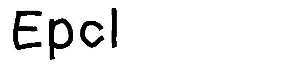 Epcl字体