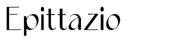 Epittazio字体