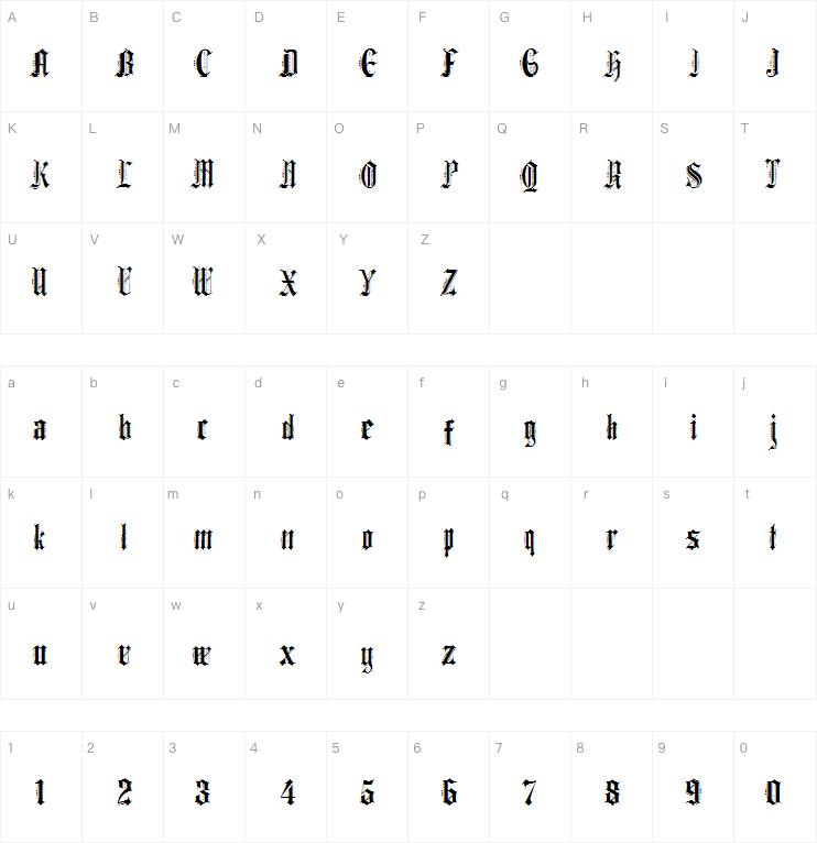 Ethelvina字体