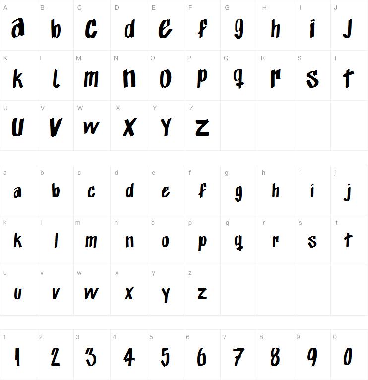 Exito Free Hand字体