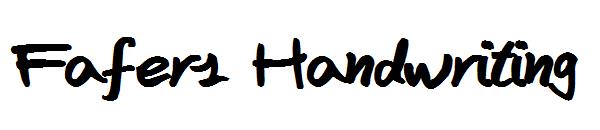 Fafers Handwriting