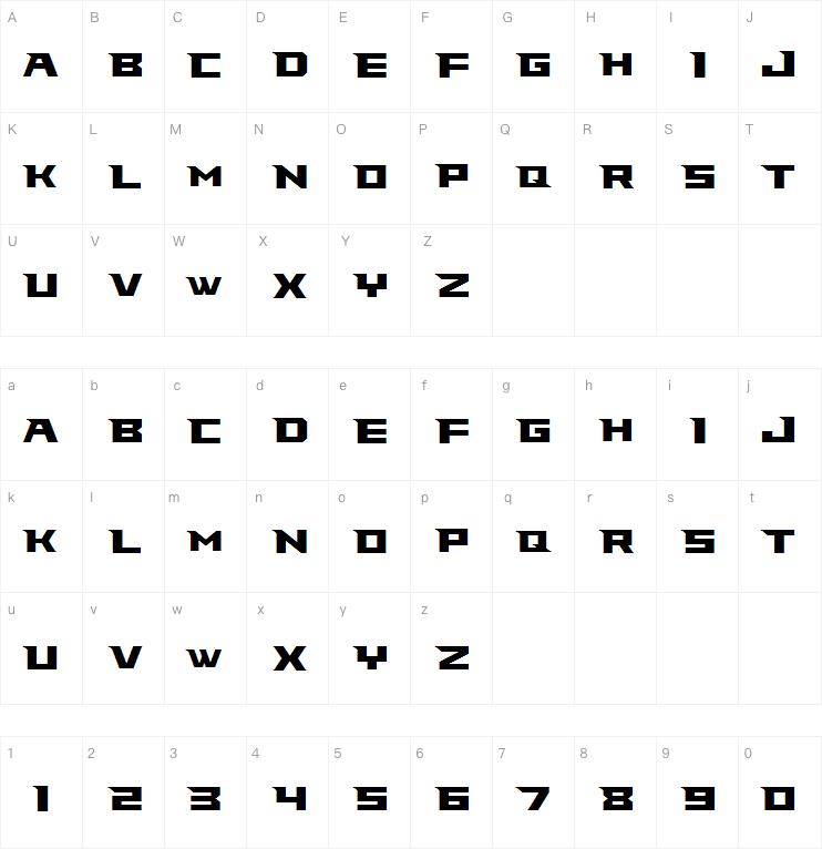 Falcons Font字体