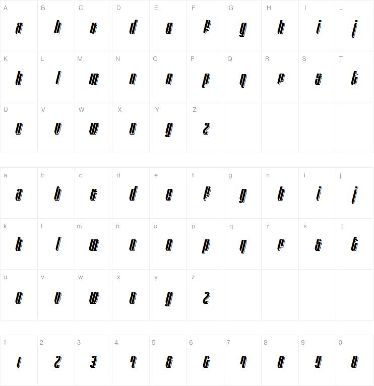 Far Away Galaxy字体