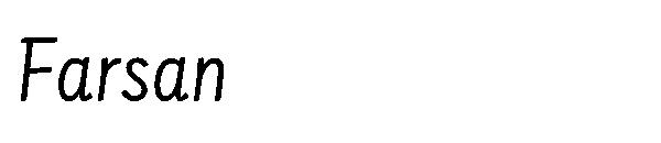 Farsan字体