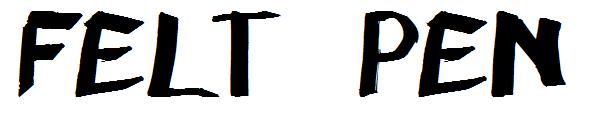 Felt Pen字体