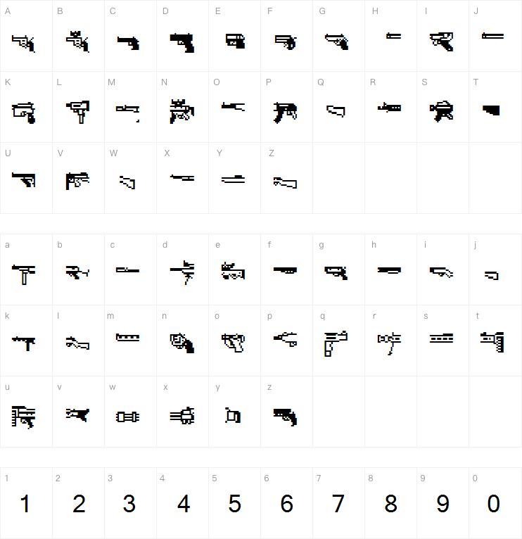 Firearm Encyclope字体