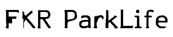 FKR ParkLife字体