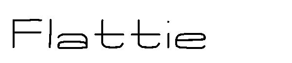 Flattie字体