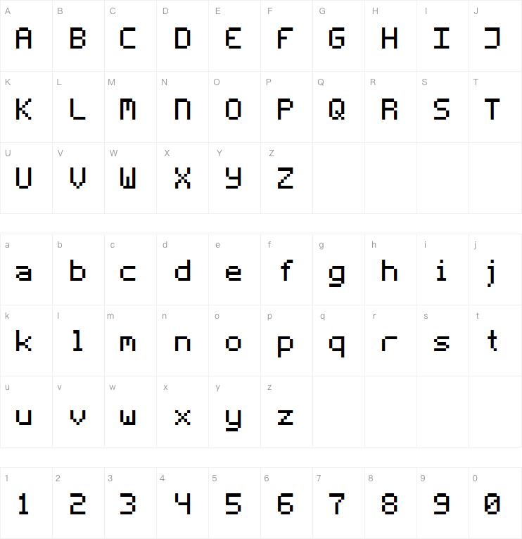 Fleftex Mono字体