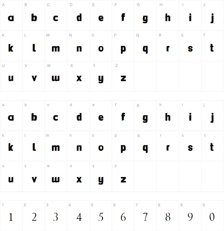 FlexiBendi字体