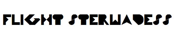 Flight Sterwadess字体